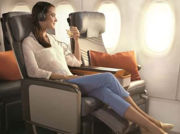 Singapore Airlines Premium Economy seats