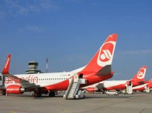 Airberlin planes TXL