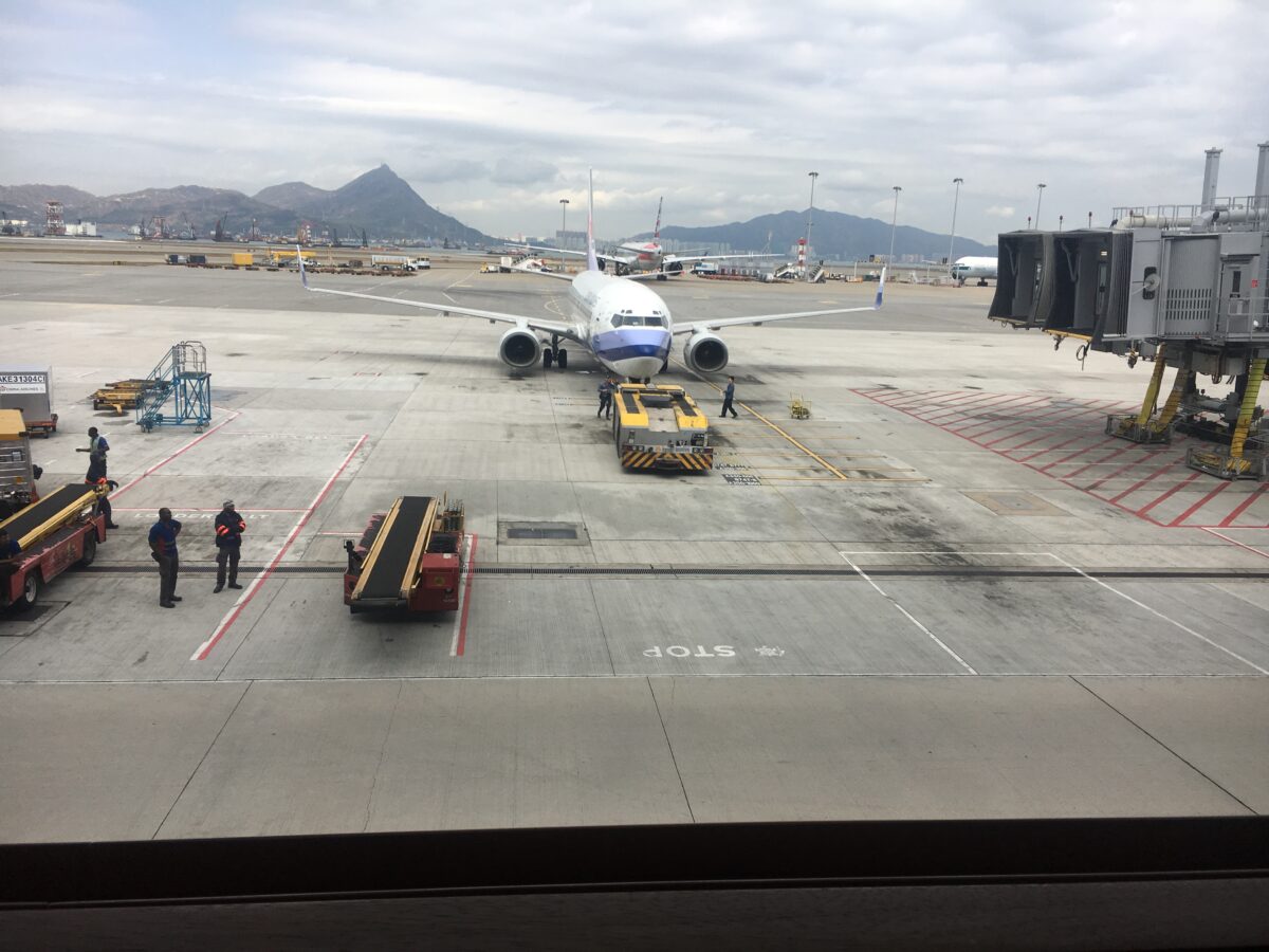 Apron views from The Pier First Class lounge