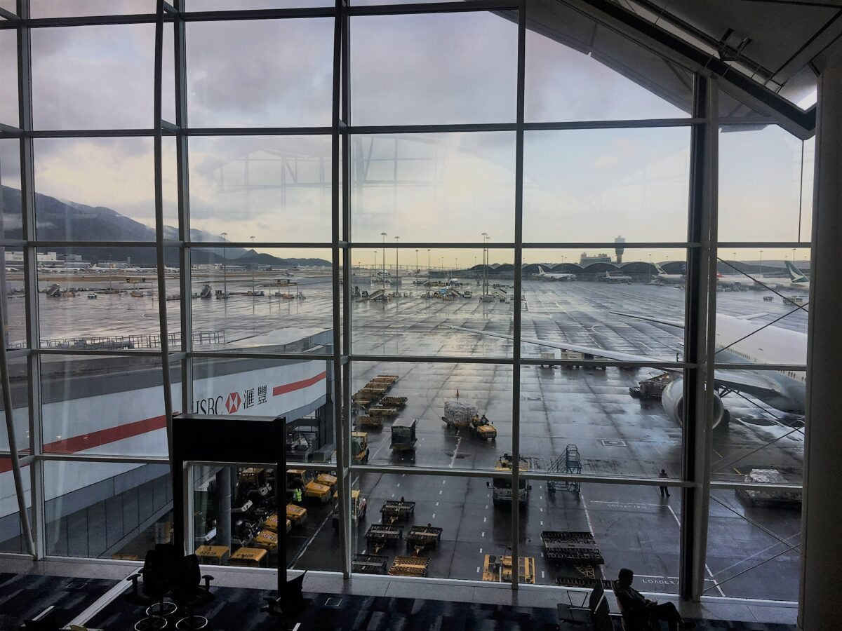 View from The Wing Business Class