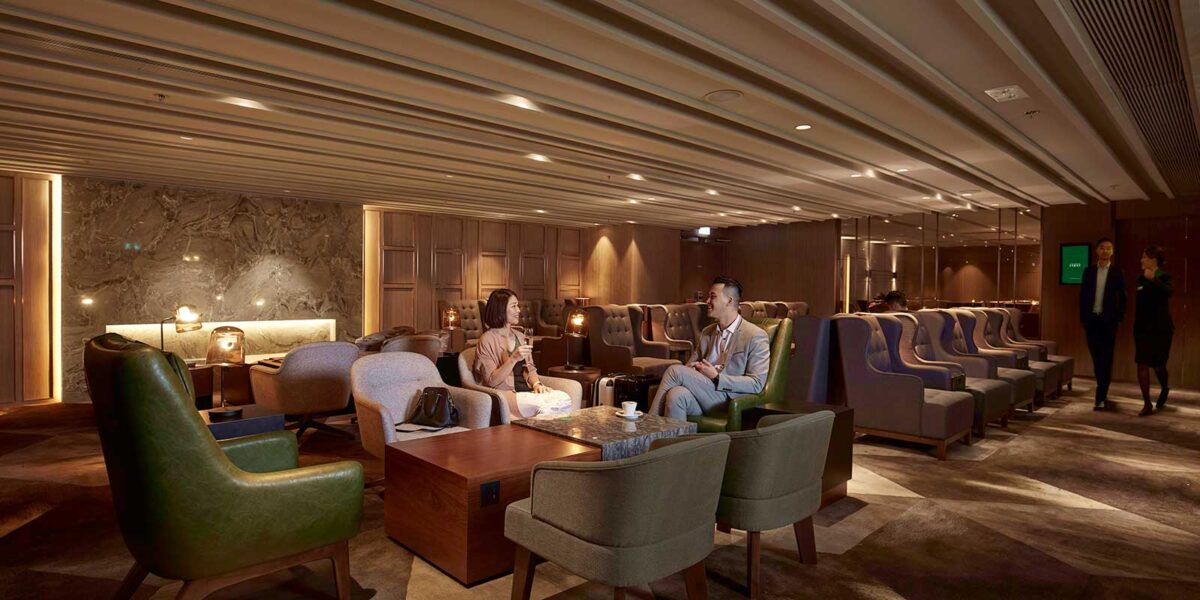 Plaza Premium Lounge East Hall lounge area