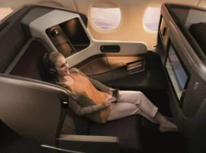 Singapore Airlines business class