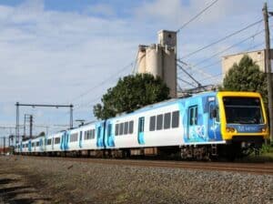 Melbourne metro train