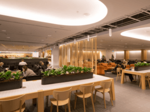 Qantas Singapore Lounge