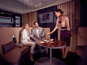 Etihad Airways bar