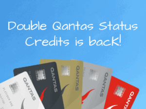 Double qantas status credits is back