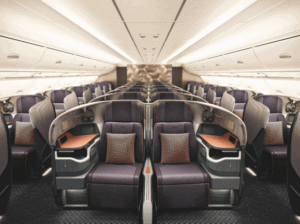 Singapore Airlines A380 Business Class