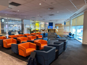 The Rex Lounge at Sydney Airport T2