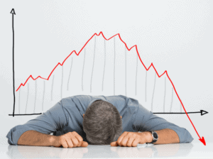 Poor investment stock market crash