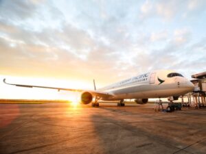 Cathay Pacific Airbus A350-1000.