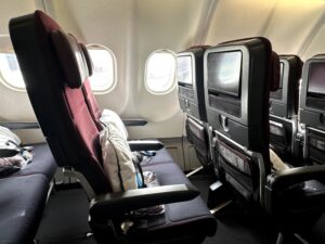 Qantas A330-300 Economy seats