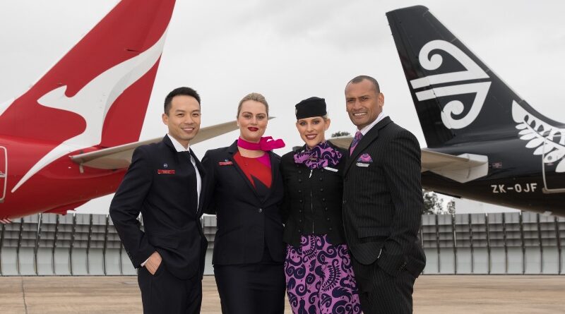 Qantas and Air New Zealand codeshare partnership