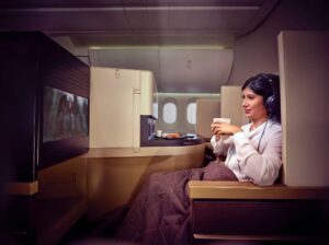 Etihad business class