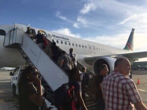 Air Namibia A319