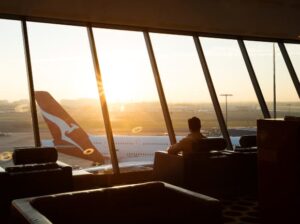 Qantas First Lounge A380