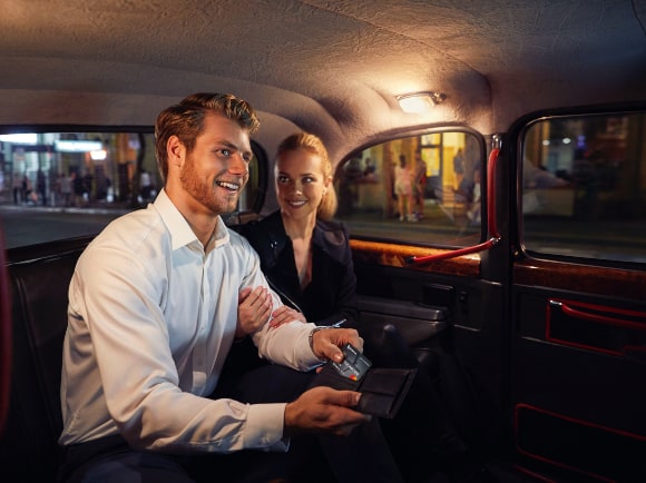 Qantas credit card London taxi