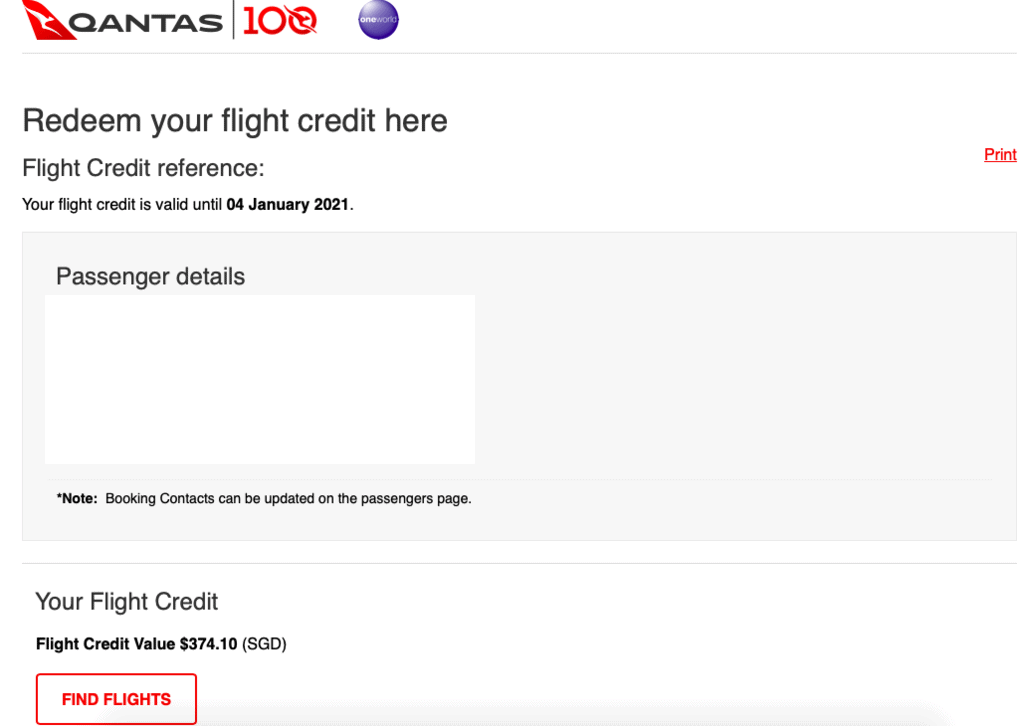 Claim Your Qantas Flight Credit and Save on Future Travel