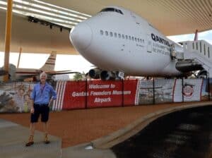 Tony Martin, CEO of Qantas Founders Museum