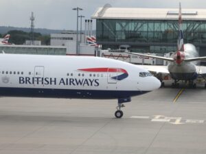 British Airways Boeing 777-300ER at Heathrow Airport