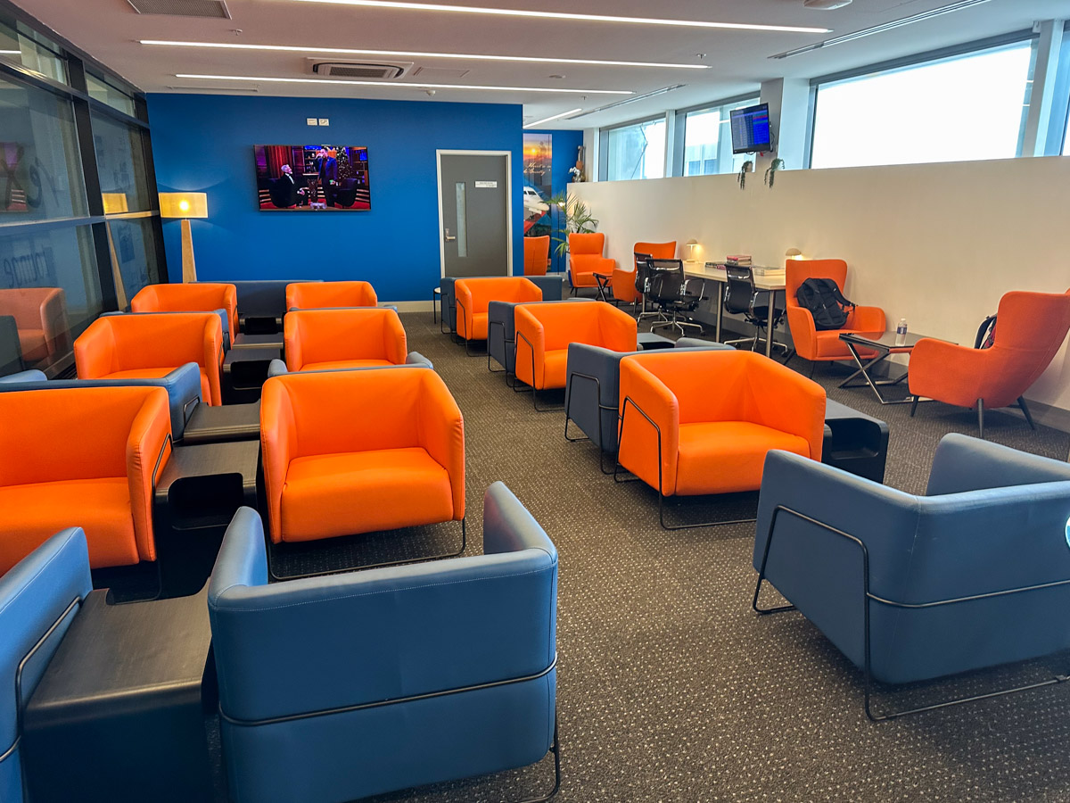 Refurbished Rex Lounge at Melbourne Airport