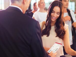 Qantas boarding pass