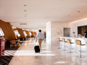 Qantas First Lounge, Sydney