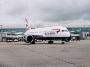 British Airways Boeing 787-8 at LHR