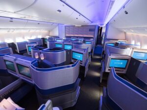 United Polaris Business cabin