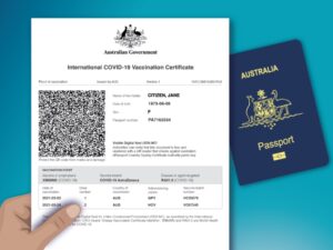 Australia COVID-19 vaccination certificate