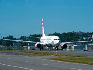 Virgin Australia 737 takeoff