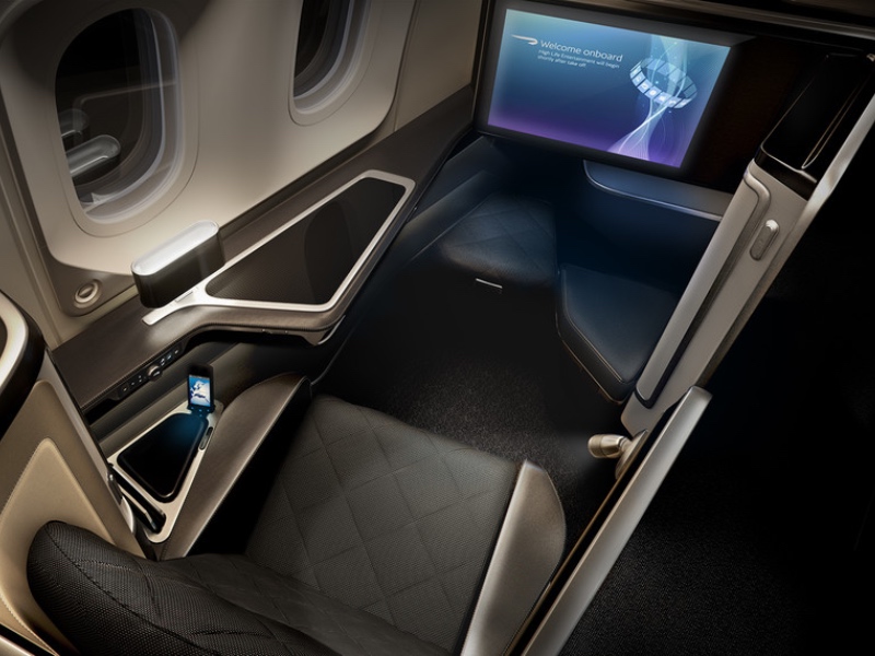British Airways Boeing 787-9 First Class
