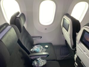 Air New Zealand Boeing 787-9 Economy seat