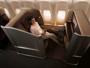 Singapore Airlines Boeing 777-300ER First Class