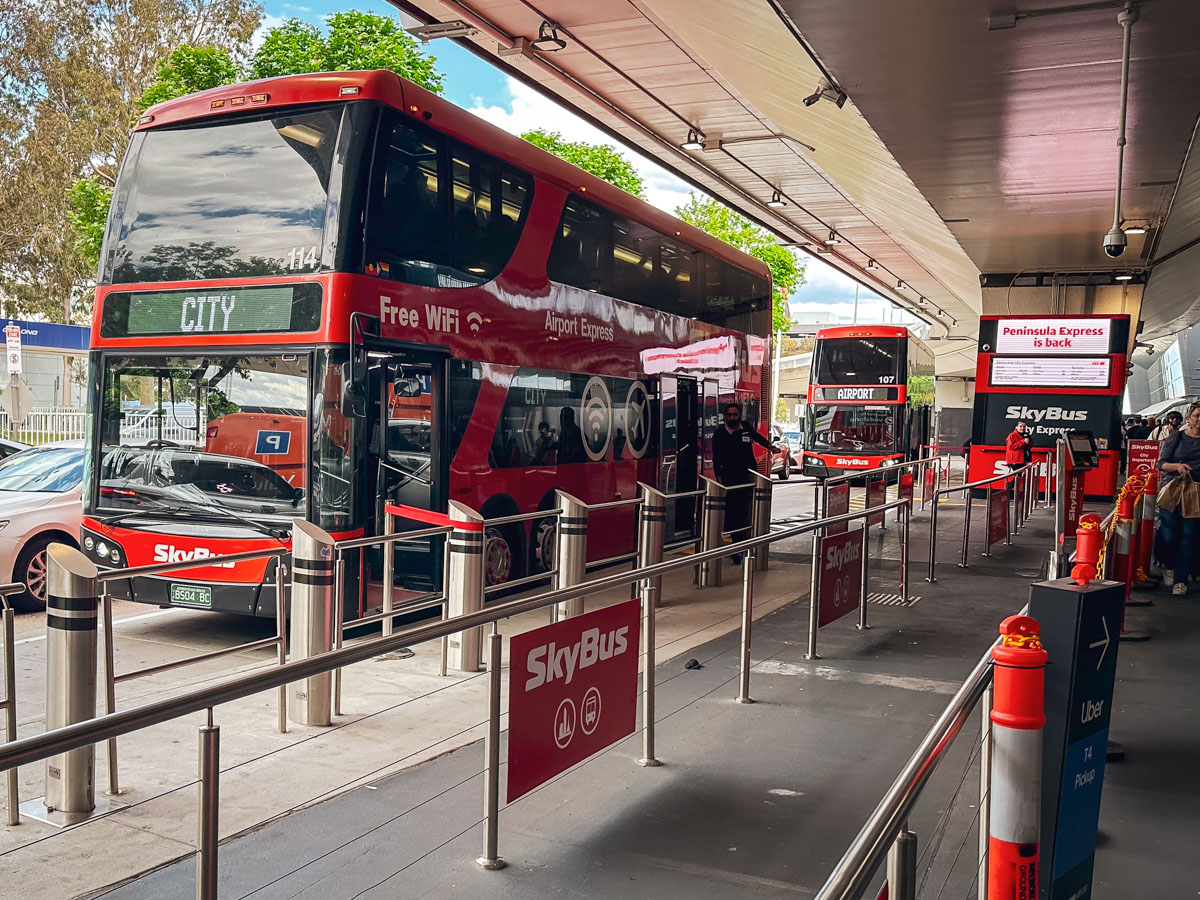 SkyBus at Melbourne Airport