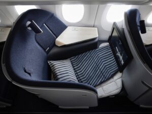 New Finnair Business Class seat