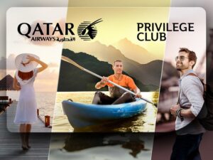 Qatar Airways Privilege Club card