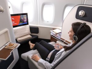 Qantas A380 First Class IFE