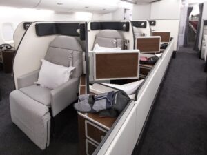 Qantas A380 First Class cabin