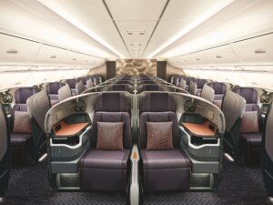 Singapore Airlines A380 Business Class