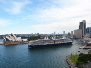 Sydney harbour cruise liner