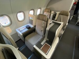 TAP Air Portugal's A321neo LR Business Class seat