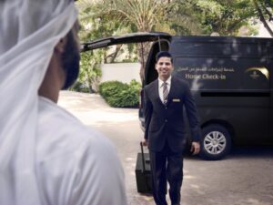 Emirates home check-in service