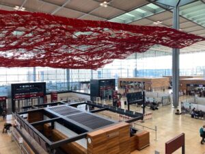 Berlin Brandenburg Airport check-in hall