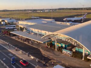 Virgin 737 and Rex Saab 340 at Mackay Airport