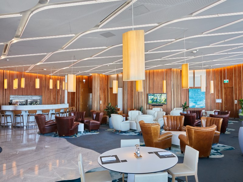 Virgin Australia Beyond lounge at Sydney Airport