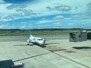 Link Airways Saab 340 at Canberra Airport