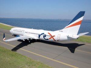 Rex Boeing 737-800 at Sydney Airport