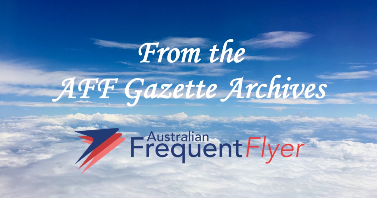 AFF Archives: Helping You Get The Most Mileage (April 2001)