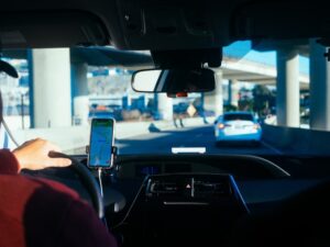 Rideshare driver