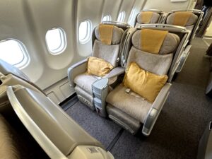 Asiana A330 Business Class seats